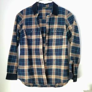 Eddie Bauer Flannel Small Vintage